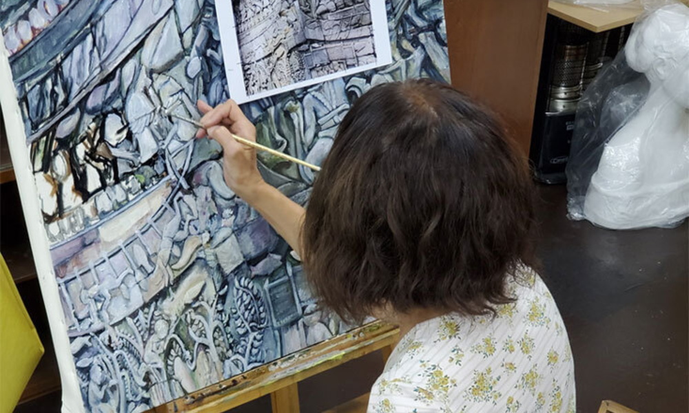 アートスクール「M.art」一般絵画教室